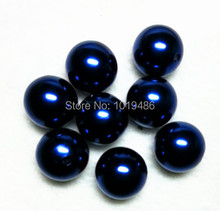 (choose size) 6mm/8mm/10mm/12mm/14mm/16mm/18mm/23mm/25mm royal blue color Acrylic Pearl Beads #65 2024 - buy cheap