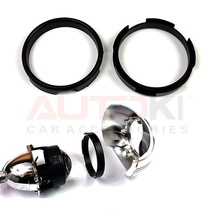 2pcs Projector Lens Adapter Ring Automobile Lamp High Quality Parking Car Stying DIY Headlight 2.5 inch to 3.0 inch Black Colour 2024 - buy cheap
