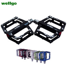 Wellgo pedal de bicicleta original, ultraleve, liga de alumínio 192bmx, pedal de ciclismo de montanha, peças de mtb limitadas tempo 2024 - compre barato