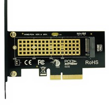 M.2 NVMe SSD NGFF к PCIE X4 адаптер M Key интерфейсная карта Suppor PCI Express 3,0x4 2230-2280 Размер m.2 полная скорость хорошая новая распродажа 2024 - купить недорого