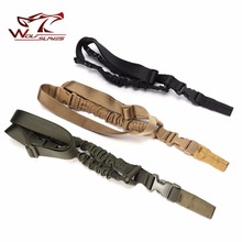 Hot Tactical Adjustable Gun Sling Quick Release Metal Buckle Strap Bungee Army 1 Single Point Riflle Sling for Airsoft M4 AR15 2024 - buy cheap