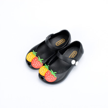 Mini sandalias de gelatina para niñas, Sandalias cómodas y suaves de 13-17cm, zapatos/sandalias para niños de alta calidad 2024 - compra barato