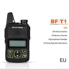 2pcs Baofeng BF-T1 Portable Radio MINI Walkie Talkie Dual Ham Radio Communicador USB Interphone Two Way Radio Baofeng T1 2024 - buy cheap