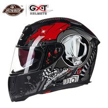 GXT Helmet Motorcycle Moto Biker Full Face Riding Helmets Double Visor Motocross Helmet Capacete Da Motocicleta Cascos Moto Men 2024 - buy cheap