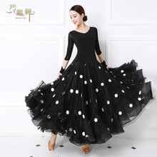 Customized Ballroom Dance Dress Lady Dancing Competition Dress Women Tango Flamenco Waltz Dancing Customes Customize D-0379 2024 - buy cheap