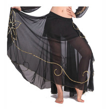 New Sexy Cheap Chiffon Belly Dance Skirt Women Belly Dancing Costume skirts on Sale 2024 - buy cheap