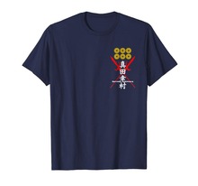 Samurai sanada yukimura sengoku guerreiro 2019 nova marca roupas masculinas moda algodão o pescoço topos camiseta 2024 - compre barato