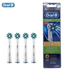 Oral-B Toothbrush Head Replacement Cross Action Brush Heads Refill 16 Degree Cross Bristle Design Deeply Remove Daily Plaque 2024 - buy cheap