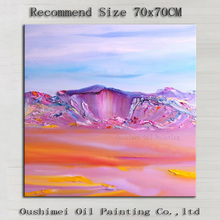 Wholesale High Quality Abstract Landscape Oil Painting On Canvas Handmade Beautiful Abstract Canvas Painting For Decoration 2024 - buy cheap
