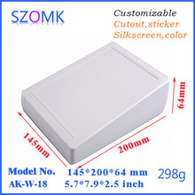 szomk distribution box wall mounting plastic box electronics (4pcs) 145*200*64mm abs switch  enclosure electronical junction box 2024 - buy cheap