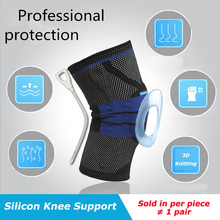 1 Pcs Knee support Sliders Damping Knee pads Basketball Knee Pads Supporting Brace Wrap Protector Cycling Volleyball pads 2024 - buy cheap