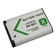 Bateria digital de li-ion com 1350mah, para sony dsc, rx1, rx100, as100v, m3 m2, hx300, hx400, hx50, hx60, gwp88, as15, wx350 2024 - compre barato