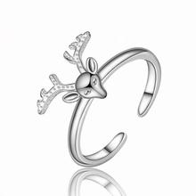 Nuevo caliente de asta de ciervo sica anillos alce para mujeres joyería de la Navidad la Declaración de compromiso anillos de boda SAR3 2024 - compra barato