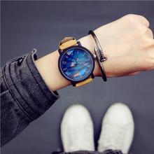 Relógio de pulso feminino, relógio de pulso feminino de quartzo com pulseira pu, da moda, para mulheres 2024 - compre barato