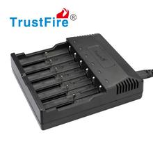 Trustfire TR-012 universal digicharger inteligente 6 slots carregador de bateria para 26650 18650 16340 14500 aa aaa baterias de lítio 2024 - compre barato