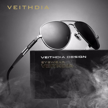 VEITHDIA-gafas de sol polarizadas para hombre, accesorio de aleación de aluminio y magnesio, 6695 2024 - compra barato