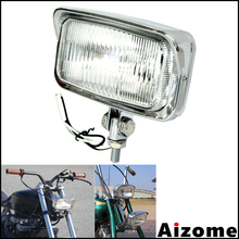 Motorcycle Retro Front Headlight 7" Square Headlamp Lights For Harley Honda Yamaha Scrambler Cafe Racer Cruiser Chopper Bobber 2024 - buy cheap