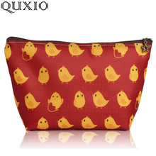 Cute Chick Women Cosmetic Bag Small Convenient To Carry Organizer Makeup Bags Travel Toiletry Bag Storage Wash Pouch SZ02A 2024 - buy cheap