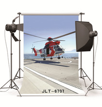 Outdoor Helicopter Photography Background fotografia Computer Printed Children Wedding Photography Backdrop for Photo Studio 2024 - buy cheap