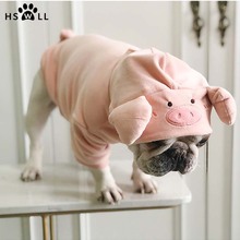 HSWLL-suéter de cerdo para primavera y otoño, ropa creativa para mascotas, para perros pequeños, Bulldog francés 2024 - compra barato