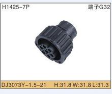 Frete grátis 5/10/20/50/100 peças/lote 7 pinos tyco amp 1.5mm porcelana circular din conector fêmea 968421-1 07-1 2024 - compre barato