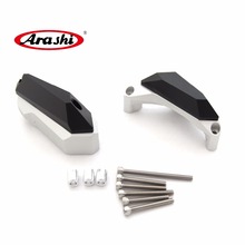 Arashi para yamaha yzf r3 r25 2015-2016 cnc motor slider capa motorycle crash pads protetor de quadro YZF-R25 YZF-R3 2015 2016 2024 - compre barato