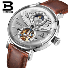 Switzerland Watch Men BINGER Automatic Mechanical Men Watches Luxury Brand Sapphire Relogio Masculino Waterproof Men Watch B-1-5 2024 - buy cheap