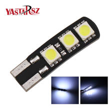 1pcs Canbus Error Free T10 194 168 W5W 5050 LED 6 SMD White Side Wedge Bulb Car Tail Light Side Parking Dome Door Light 2024 - buy cheap