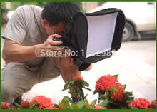 Софтбокс с отражателем рассеиватель софтбокс рассеиватель для фото мягкая световая коробка черная сумка для камеры Canon Nikon Sony 600EX/580 EXII/430E 2024 - купить недорого