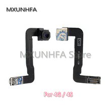 Alta calidad frontal cámara con lentes Flex Cable cinta de parte de reemplazo para iPhone 4 4S 2024 - compra barato