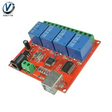 12V Relays USB Computer Control Timer Delay Relay 4 Channel Programmable PC Control For Smart Home Timer Module 2024 - buy cheap