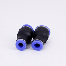 5PCS  Fit  10mm To 6mm Tube OD Plastic Push In On Touch Fitting Pneumatic Air Adapter  Coupling Connection Water 2024 - buy cheap