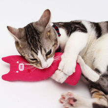 Модная Нетоксичная безопасная забавная милая форма для домашних животных котенок кошка игрушки мягкий плюшевый звук скрипучая жевательная игрушка Подарки 2024 - купить недорого