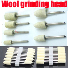 12x round felt wool buffing polishing wheel deburring grinding abrasives metal dremel tools accessories rotary wool for felting 2024 - buy cheap