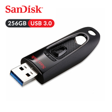 SanDisk USB Flash Drive Ultra CZ48 U Disk 256GB 100MB/s Pen Drive USB3.0 Stick For Desktop Laptop Netbook (SDCZ48-256G-Z46) 2024 - buy cheap