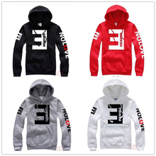 Fashion Hoodies 2018 New Mens Womens Eminem Hip Hop Fleece Hoodie Hoody Jacket Sweatshirt Rap 2024 - buy cheap
