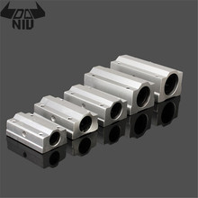 DANIU 1PC SCS8/10/12/16/20LUU Steel Aluminum Linear Motion Ball Bearing Slide Bushing Block Long Bearings Block for CNC 2024 - buy cheap