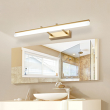 Modern Bathroom LED Vanity light Wall lamp indoor bedroom  Black Silver Gold Mural mirror Lighting Wall Lamp sconces fixtures 2024 - buy cheap