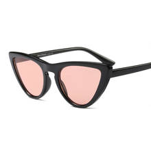 HBK 2018 Fashion Cat Eye Sunglasses Top Quality Women Oversized Luxury Brand Designer Sun Glasses Ladies For Female UV400 Oculos 2024 - buy cheap