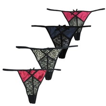 Plus Size S M L XL 2XL 3XL 4XL 5XL Sexy Women's Thong Underwear Briefs  Hollow out Lace G-String Have 5 Color  NO.ZB0031 2024 - buy cheap