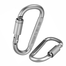 Climbing Travel Hooks Kit Camping Equipment Alloy Aluminum Survival Gear Mountaineering Hook Mosqueton Carabiner 2024 - buy cheap