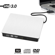 Unidad óptica portátil delgada para ordenador portátil Asus, dell, Acer, MacBook, Netbook, USB 3,0 externo de alta velocidad DL DVD RW quemador de CD 2024 - compra barato
