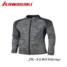 Kawasaki-chaquetas para correr para hombre, abrigo deportivo con capucha ajustado para gimnasio, entrenamiento de fútbol, trotar, JK-S1803 2024 - compra barato