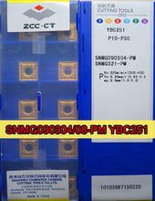 SNMG090304-PM YBC251 SNMG090304-PM YBC251 10pcs 50pcs  ZCC.CT Carbide insert YBC251=P10-P30 Processing: steel. Free delivery 2024 - buy cheap