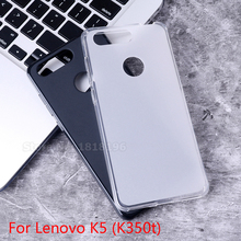 Funda Lenovo K5 K350t 5,7 Funda de silicona suave TPU mate pudín sólido negro Protector de teléfono Funda Capa Lenovo K5 K350t 2024 - compra barato