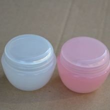 100pcs 50 g pink and white plastic jar , empty cheap plastic containers online , 50g cosmetic container and packaging wholesale 2024 - buy cheap