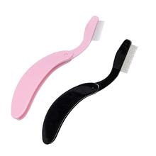 Professional Women's Makeup Tool Stainless Steel Folding Eyebrow Eyelash Comb Mascara Make Up Beauty Tool 2024 - buy cheap