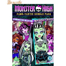 Pôster de tecido monster high 02, pôster de tecido, decoração de parede, arte para casa, estampado de 30x45cm,40x60cm.50x cm,60x90cm 2024 - compre barato