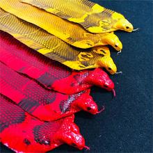 Все шт красочные зерна натуральной змеиной кожи для DIY ручной работы пояса обуви сумки змеиной кожи толщина 0,1-0,3 мм 2024 - купить недорого