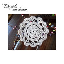 Handmade Crochet DIY Placemat Round Hotel Dinner Decor Coaster Flower Clothes Accessory 13CM  Table Doily Wedding Gift 30pcs/lot 2024 - buy cheap